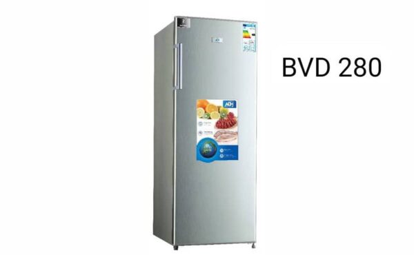 ADH 280 Litres Upright Freezer – Silver
